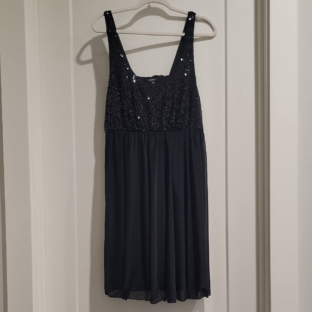 Kohl's Black Sequin Dress